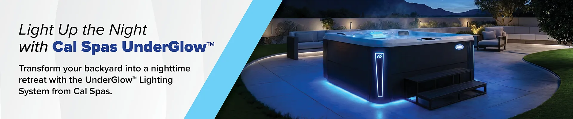 Calspas hot tub being used in a family setting - Lexington